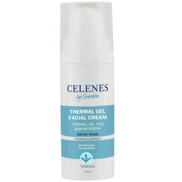 Celenes by Sweden thermal gel facial cream - 50ml | سيلينس جل مرطب للوجه - 50 مل