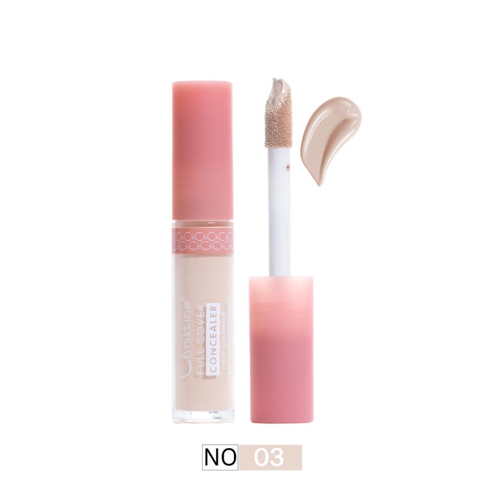 Christine Liquid Concaler Full Cover - 15ml | كريستين كونسيلر سائل - 15 مل