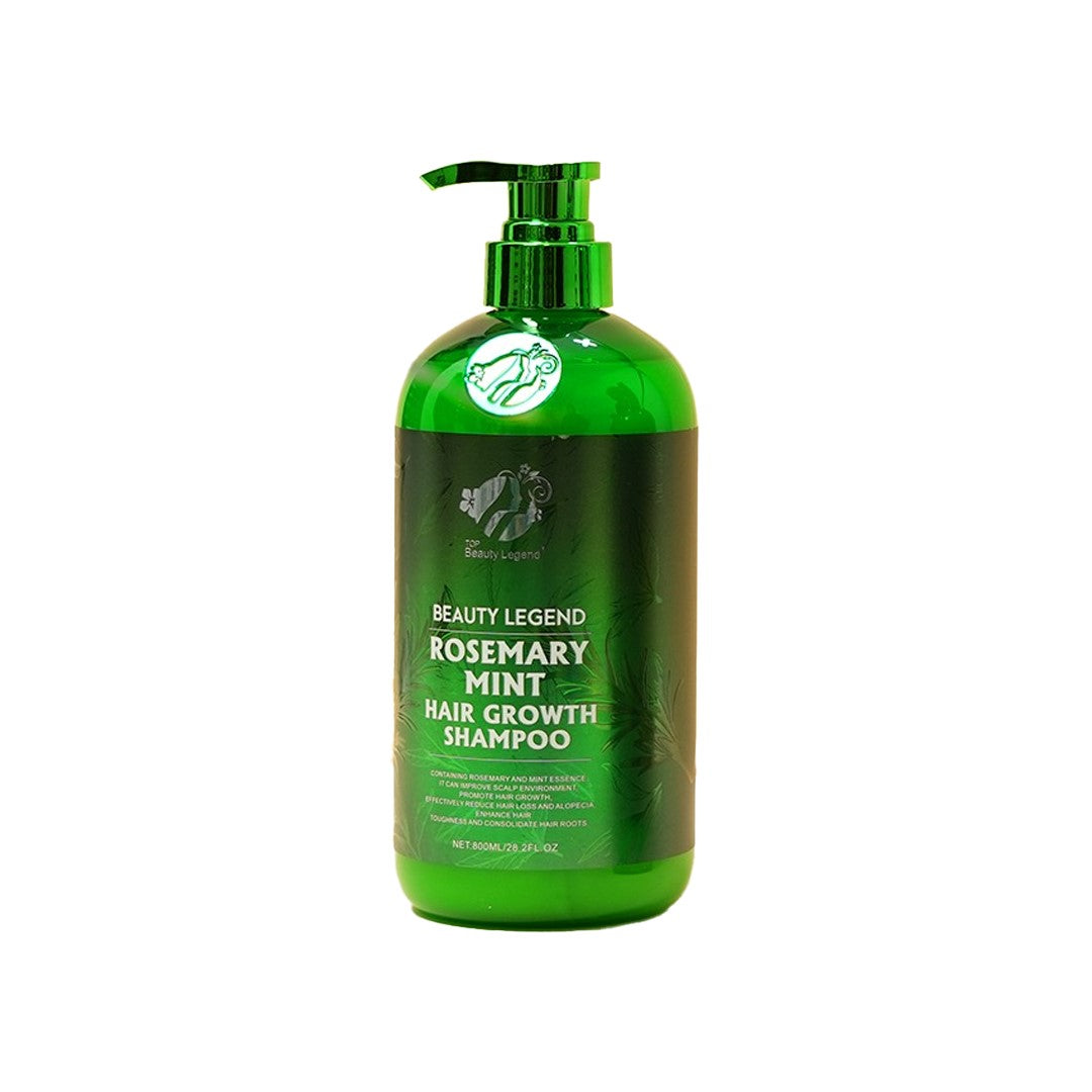 Top Beauty Legend Rosemary Mint Hair Growth Shampoo - 800ml | اسطورة الجمال شامبو تعزيز تطويل الشعر باكليل الجبل - 800 مل