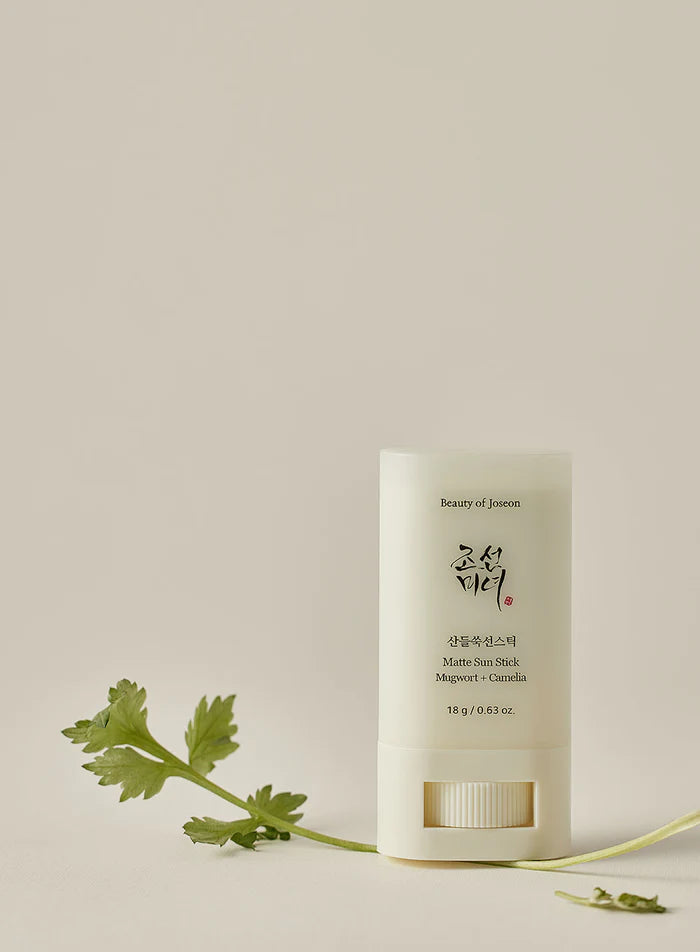 Beauty of Joseon Matte Sun Stick Mugwort + Camelia - 18g | بيوتي اوف جيسون واقي شمس مات - 18 غرام