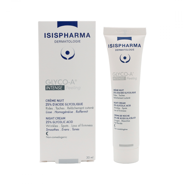ISIS PHARMA GLYCO-A INTENSE PEELING - 30 ML |  كريم ليلي مقشر بحمض الغلايكوليك 30 مل