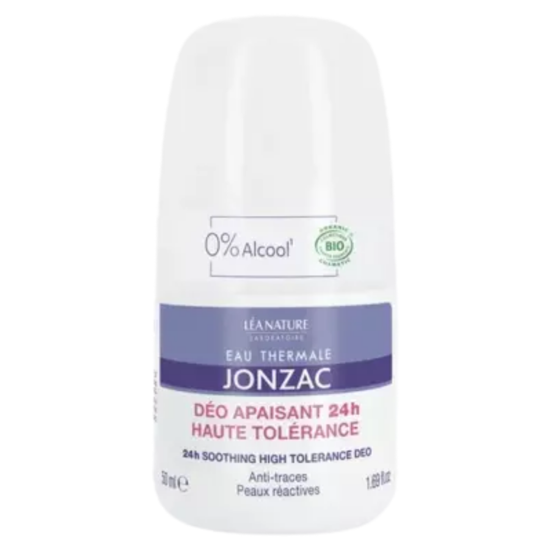 JONZAC Fragrance Free High Tolerance Deodorant - 50 ml | جونزاك مزيل تعرق رول اون خالي من العطور - 50 مل