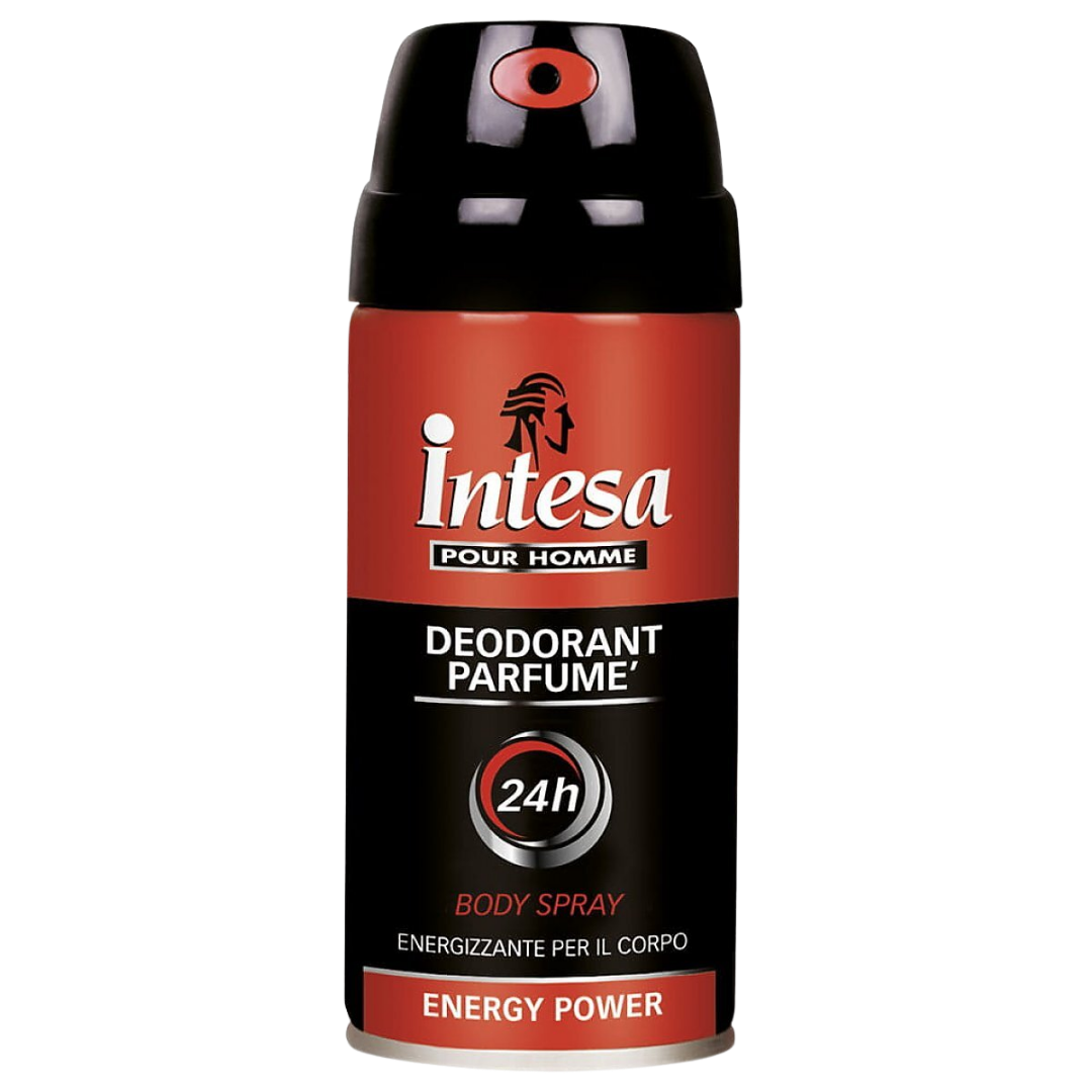 intesa Energy Power Body Spray - 200ml | انتيسا مزيل تعرق اينرجي باور - 200 مل