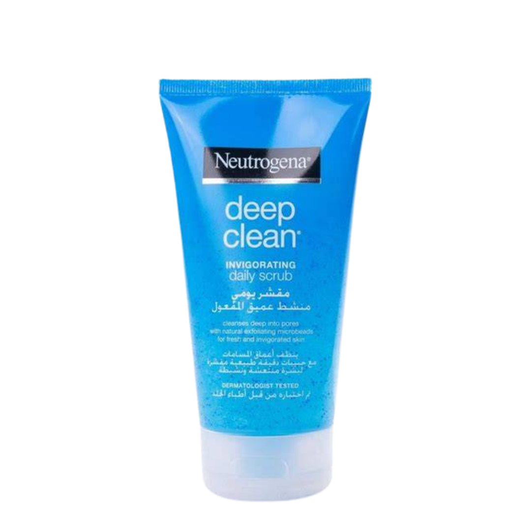 Neutrogena Deep Clean Invigorating Daily Scrub - 150ml | نيتروجينا مقشر يومي للوجه - 150 مل