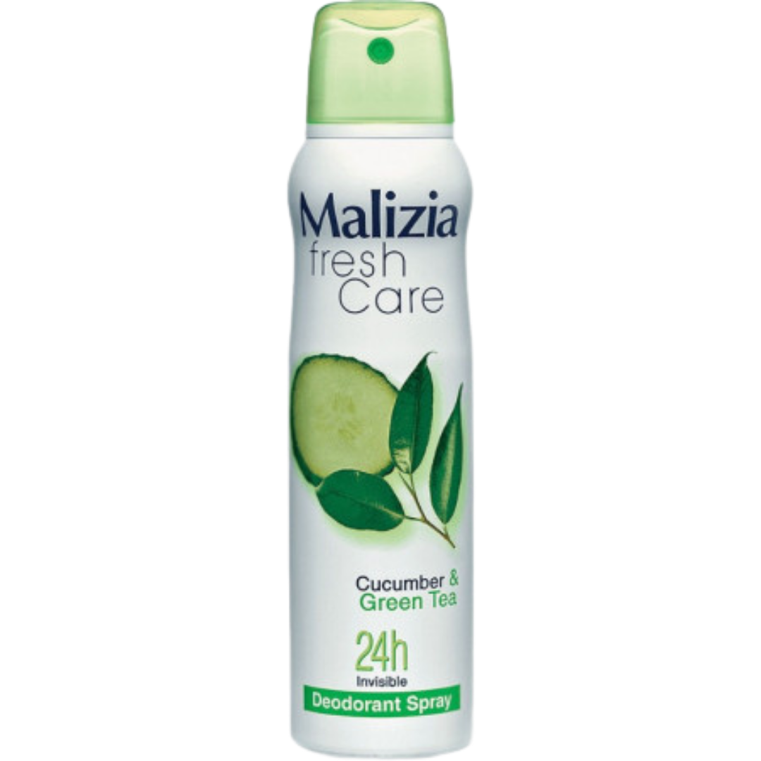 Malizia Deodranat Spray Green Tea - 150 ml | ماليزيا مزيل تعرق بالشاي الاخضر - 150 مل