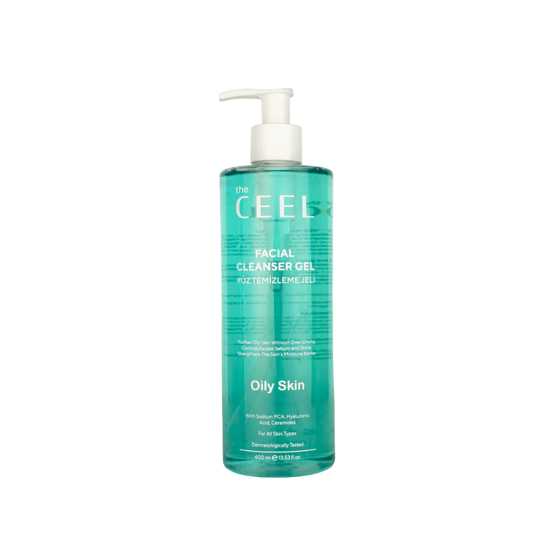 the CEEL Facial Cleanser Gel For oily skin- 400ml | ذا سيل غسول جل للوجه للبشرة الدهنية - 400 مل