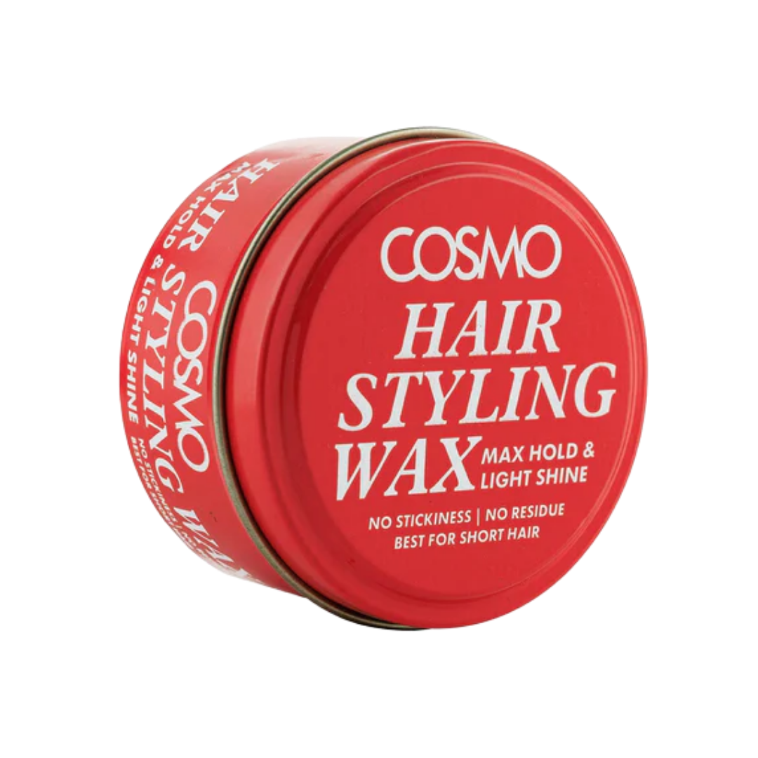 COSMO Hair Styling Wax Max Hold Light Shine - 100g | كوسمو واكس تصفيف الشعر بثبات قوي ولمعان خفيف – 100 جم