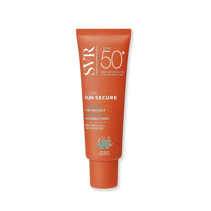 SVR Sun Secure SPF50+ Fluid - 50ml | اس في ار سائل واقي شمسي مع عامل حماية 50 - 50 مل