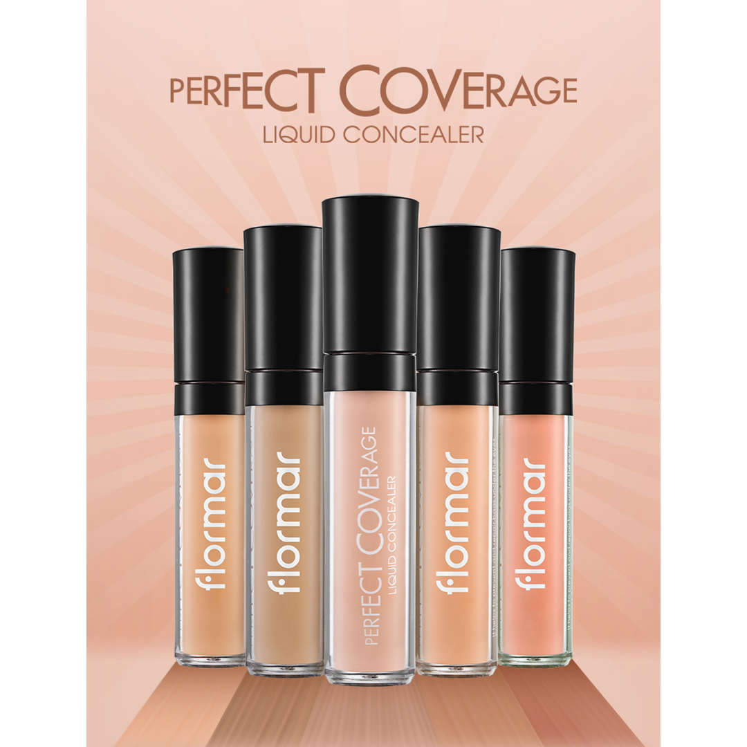 Flormar Perfect Concealer - 5ml | فلورمار كونسيلر بتغطية مثالية - 5 مل