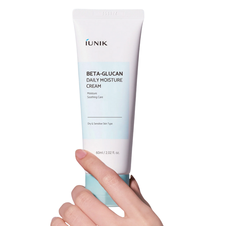 IUNIK Beta-Glucan Daily Moisture Cream - 60ml | ايونيك مرطب بيتا غلوكان يومي للوجه - 60 مل