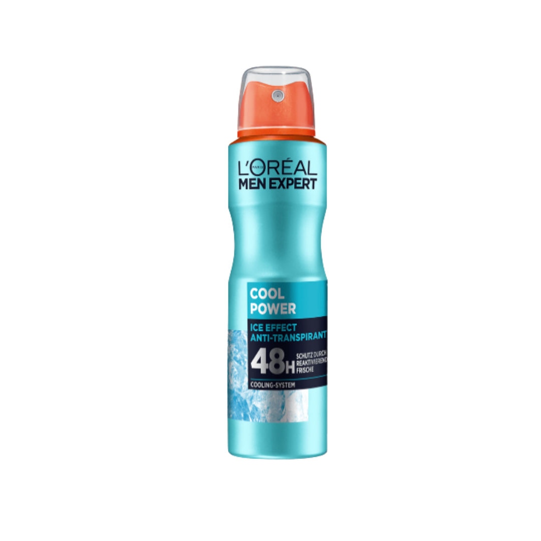L’Oreal Expert Cool Power Body Spray - 250ml | لوريال بخاخ مزيل تعرق للرجال - 250 مل