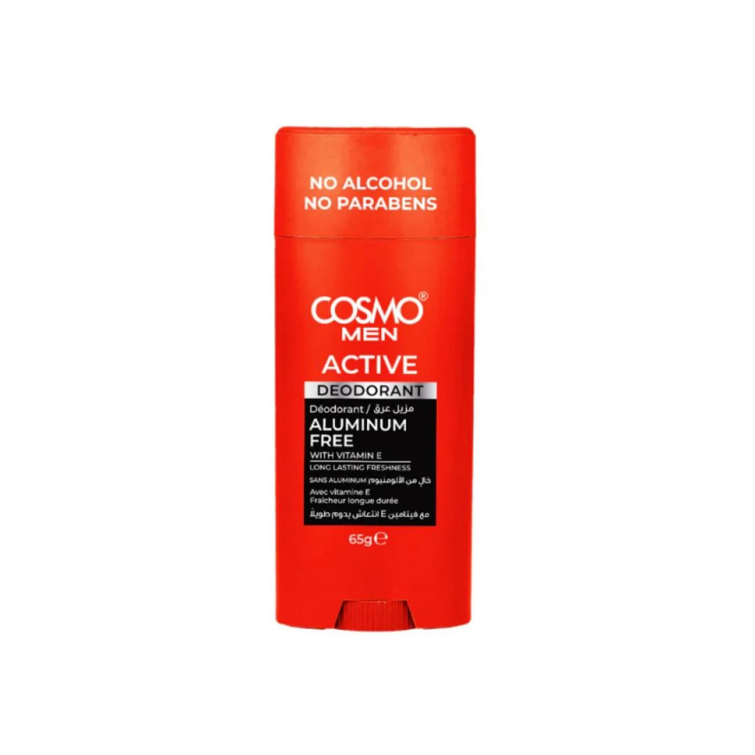 COSMO Men active Deodorant - 65g | كوزمو مزيل تعرق للرجال - 65 غرام