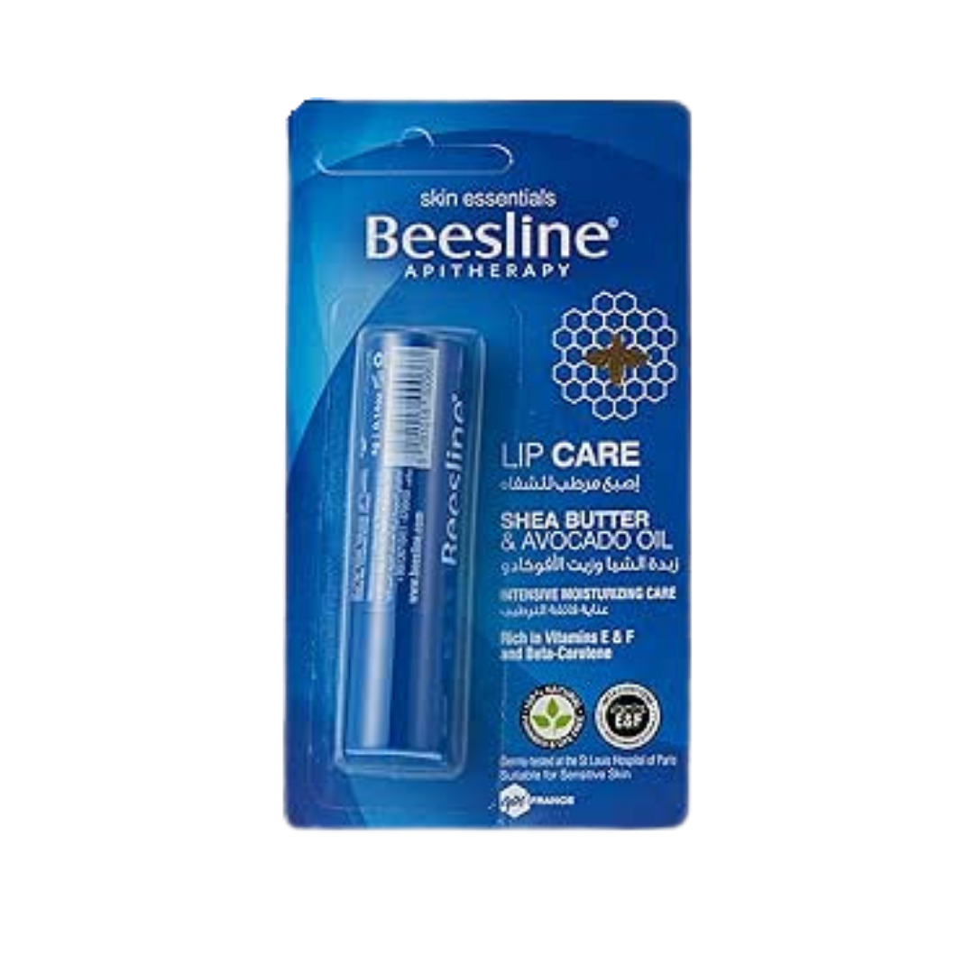 Beesline Lip Care Shea Butter And Advocado Oil - 4g | بيزلين مرطب بزبدة الشيا وزيت الأفوكادو - 4 غرام