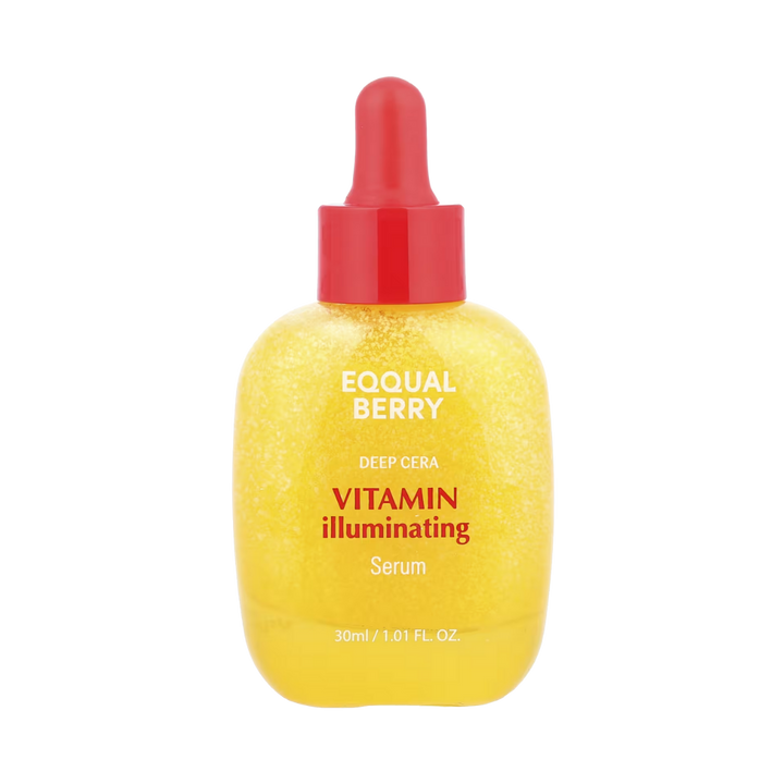 EQQUALBERRY Deep Cera Vitamin Illuminating Serum - 30ml | ايكوال بيري سيروم مضيئ للبشرة - 30 مل