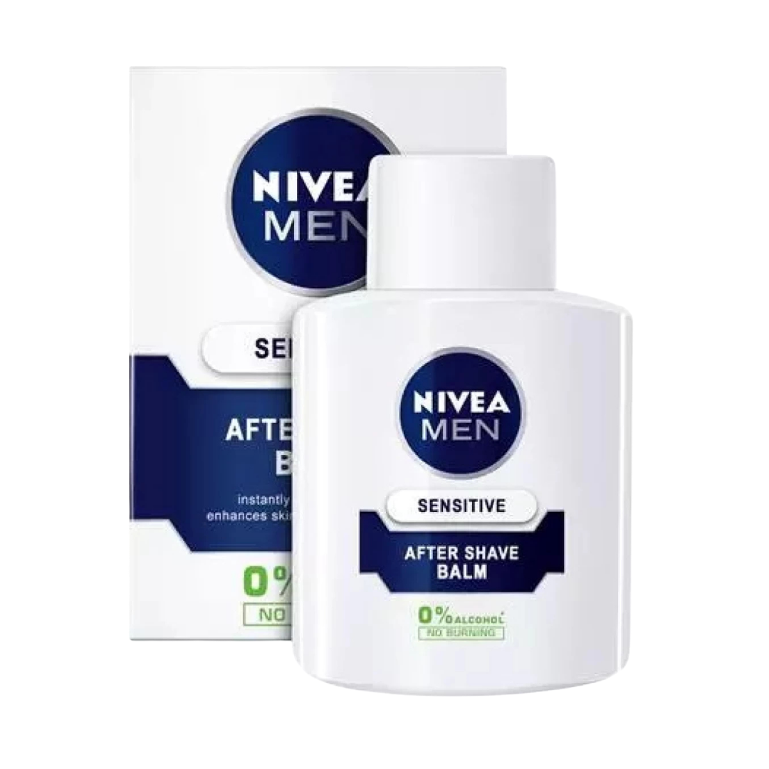 NIVEA Sensitive After Shave Balm - 100ml | نيفيا بالم ما بعد الحلاقة للبشرة الحساسة - 100 مل