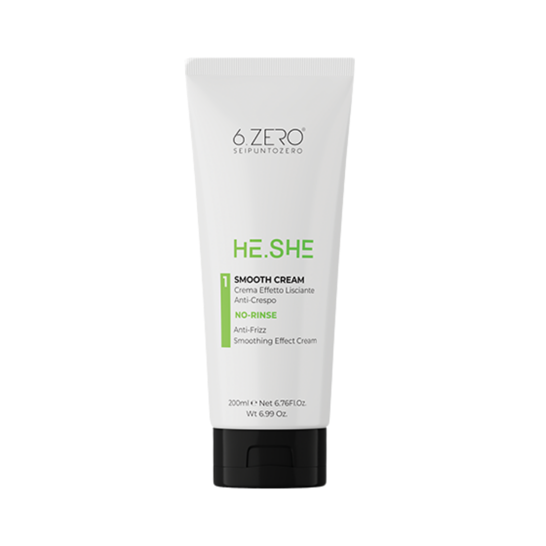 HE.SHE – Smooth Cream Anti-Frizz Smoothing Cream - 200ml | كريم التحكم في التجعيد - 200 مل