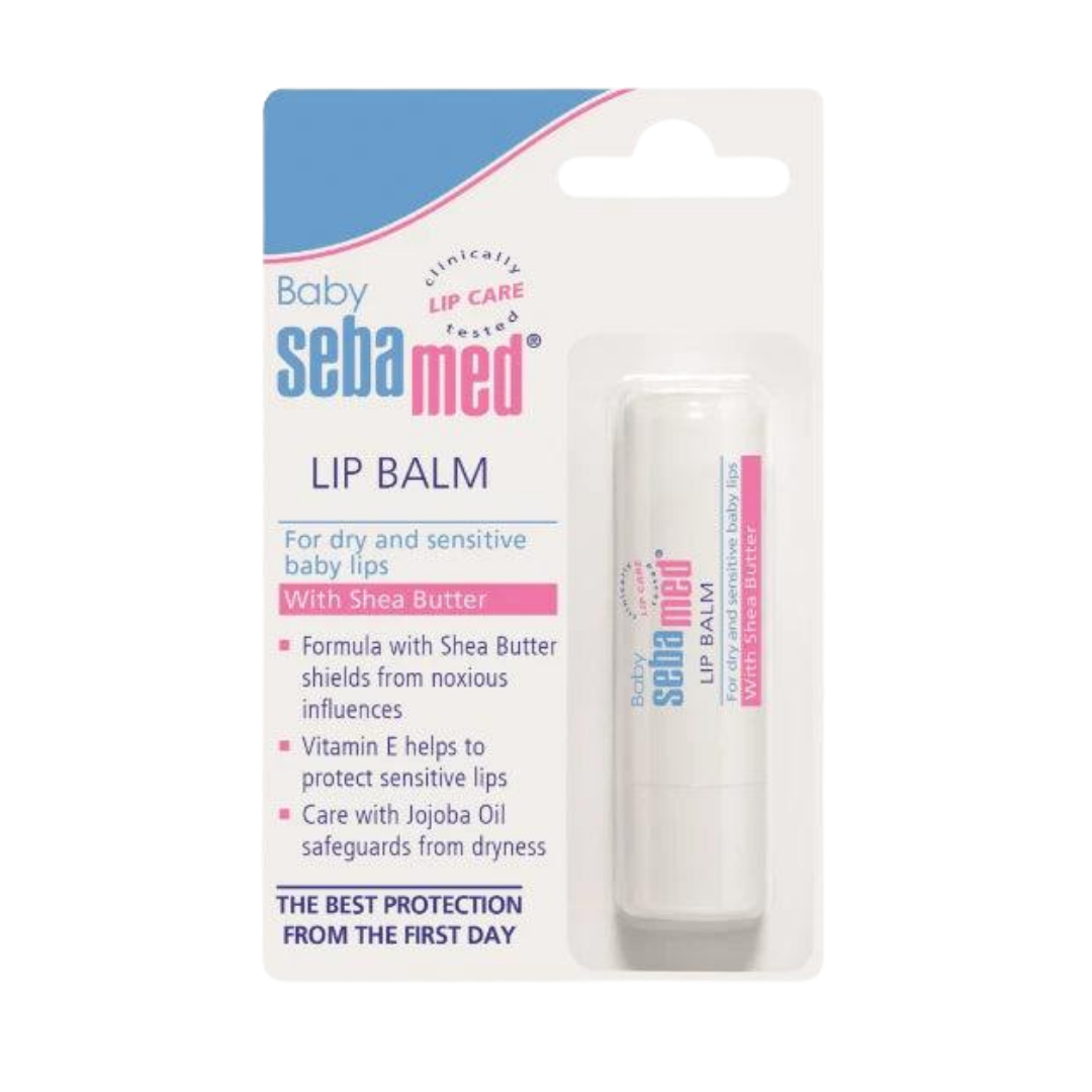 Sebamed Baby Lip Balm With Shea Butter – 4.8g | سيباميد مرطب شفاه للأطفال بزبدة الشيا – 4.8 جرام