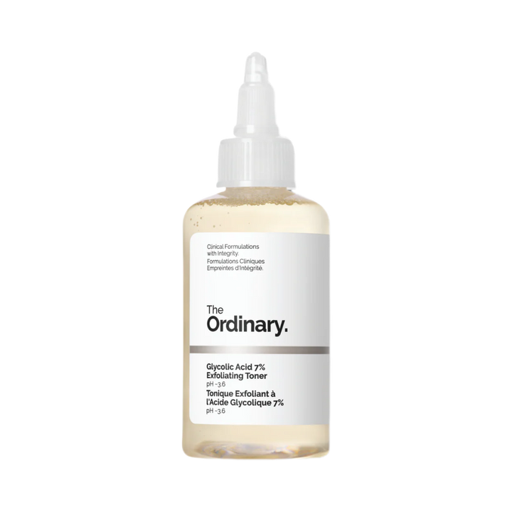 The Ordinary Glycolic Acid 7% Exfolating Toner - 240ml | ذا اورديناري تونر الجليكوليك اسيد - 240 مل