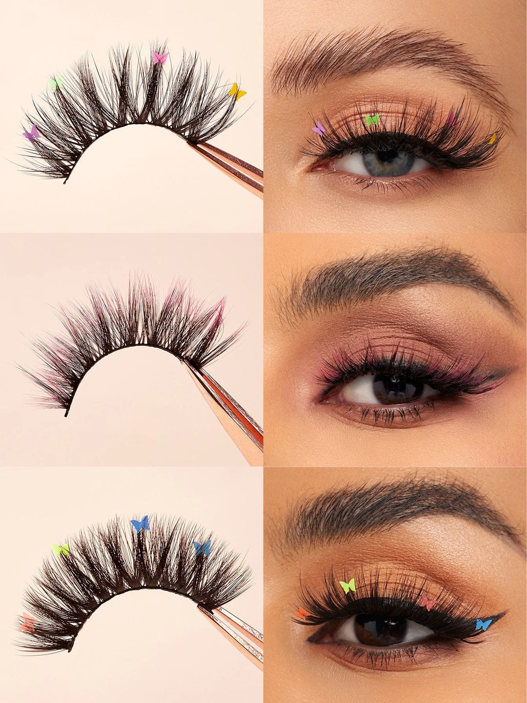 Sheglam All The Lashes 8 Pairs False Eyelash Set  | شيكلام مجموعة الرموش الصناعية المكونة من 8 أزواج من أل ذي لاشز
