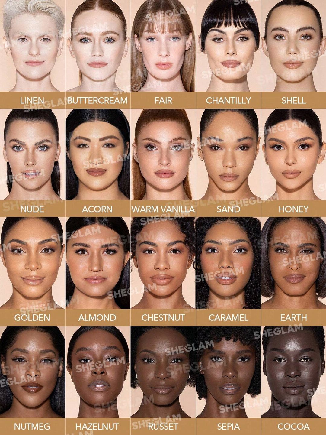 SHEGLAM PERFECT SKIN HIGH COVERAGE CONCEALER - 4.5g | شيكلام كونسيلر تغطية عالية - 4.5 غ