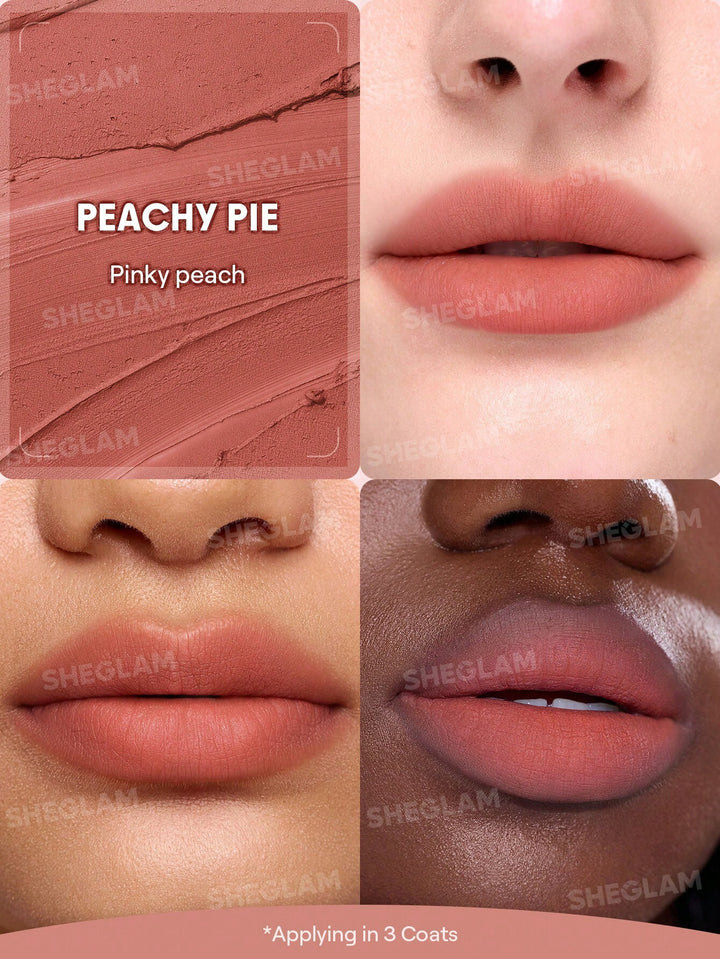 SHEGLAM Bounce Putty Pocket Lip Pot-Sangria Slay - 3.5g | شيكلام أحمر شفاه بوكيت ليب بوت - 3.5 غ