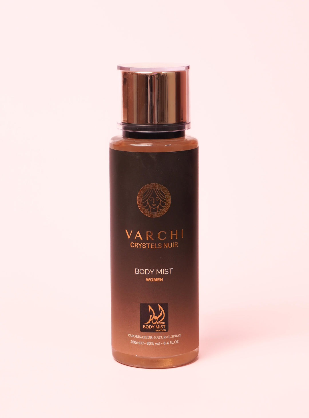 Varchi Crystels Nuir Body Mist - 250ml | اسوار بدي مست معطر للجسم 250 مل