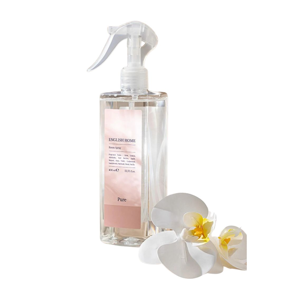 ENGLISH HOME Room Spray Pure - 400ml | انكـلـش هـوم معطر الجو - 400 مل
