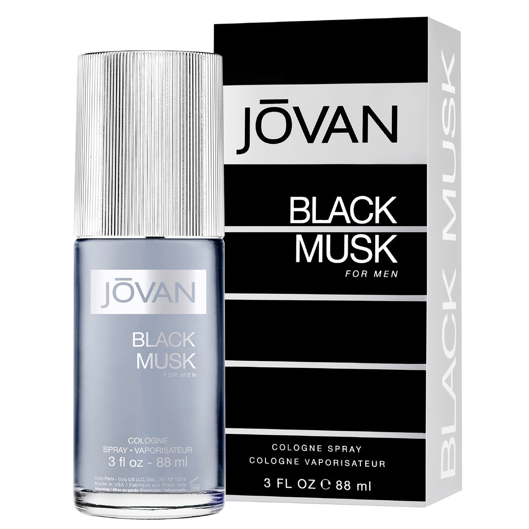 JOVAN Black Musk For Men - 88ml | جوفان مسك الاسود للرجال - 88 مل