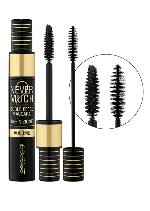 bellaoggi Nevermuch Double effect Mascara - l2ml | بيلا اوجي ماسكارا بتأثير مضاعف - 12 مل