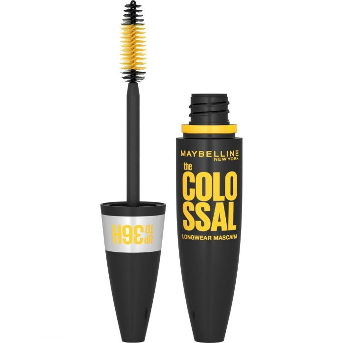 MAYBELLINE COLOSSAL MASCARA BLACK WATERPROOF - 10ml | ميبيلين ماسكرا لون اسود مقاومة للماء - 10 مل
