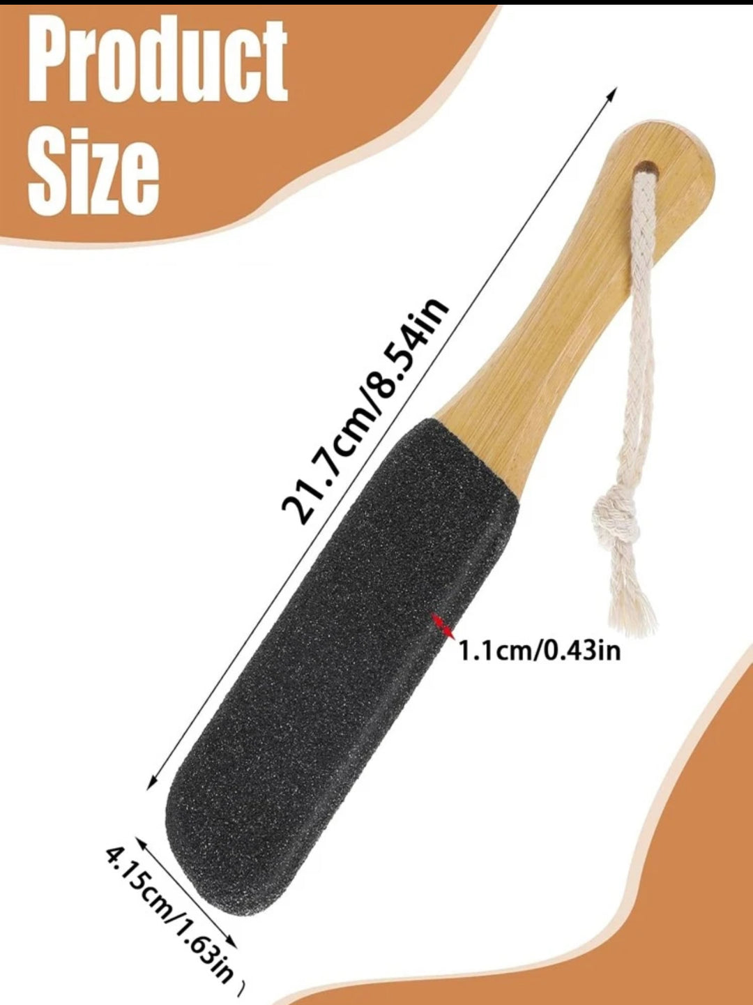 Foot Peeling Tool | مبرد خشبي للأقدام