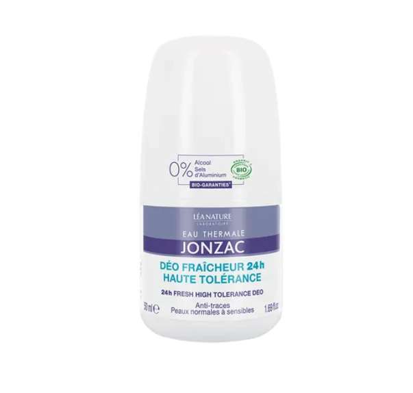 Jonzac 24h Fresh High Tolerance Deodorant - 50ml | جونزاك مزيل تعرق رول اون - 50 مل