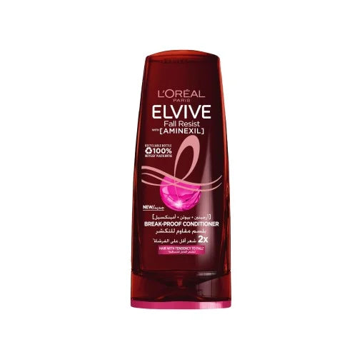 L’Oreal Elvive Fall Resist Break-Proof Conditioner - 360ml | لوريال بلسم مضاد لتكسر الشعر - 360 مل