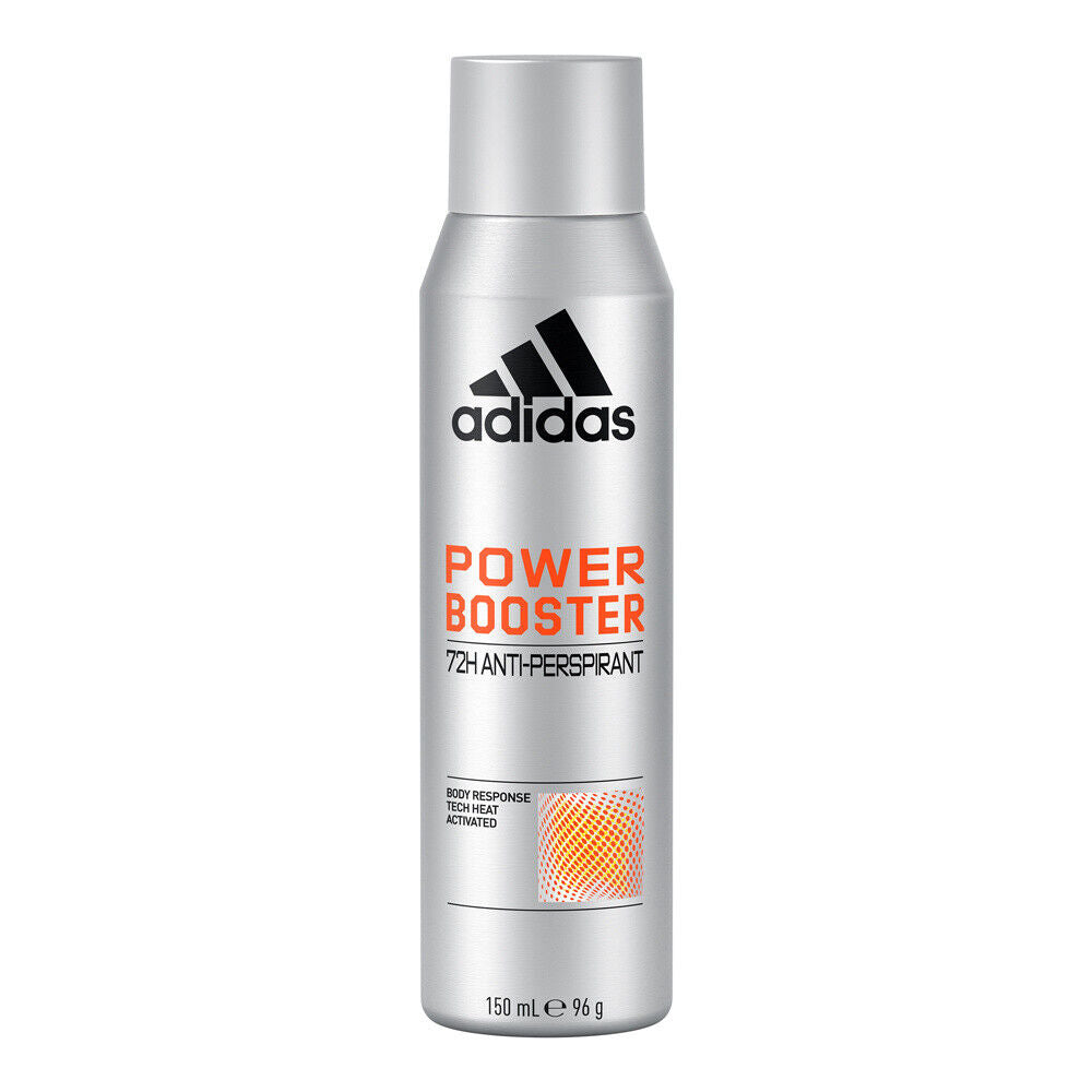 Adidas Power Booster Antyperspirant Spray -150ml | اديداس بخاخ مزيل تعرق باور بوستر - 150 مل