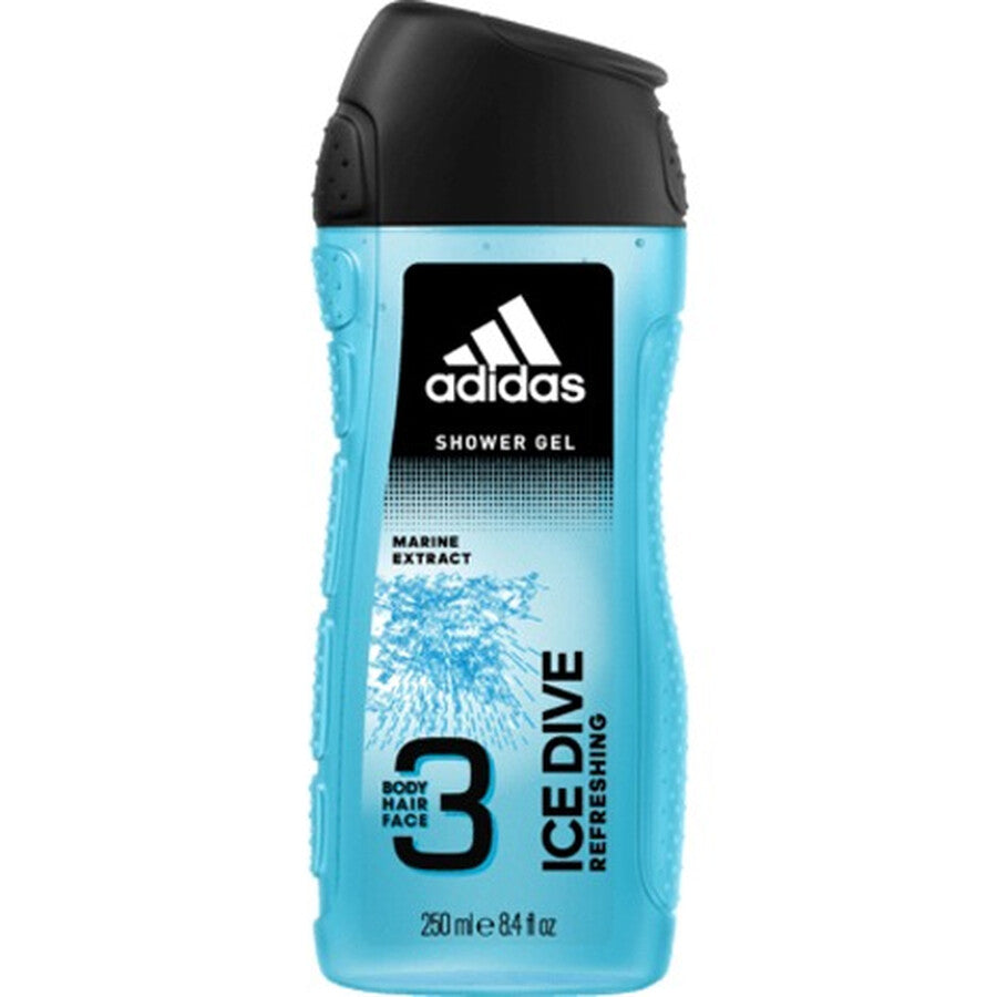 Adidas Ice Dive Adidas Shower Gel - 250ml | اديداس شاور جيل ايس دايف - 250 مل