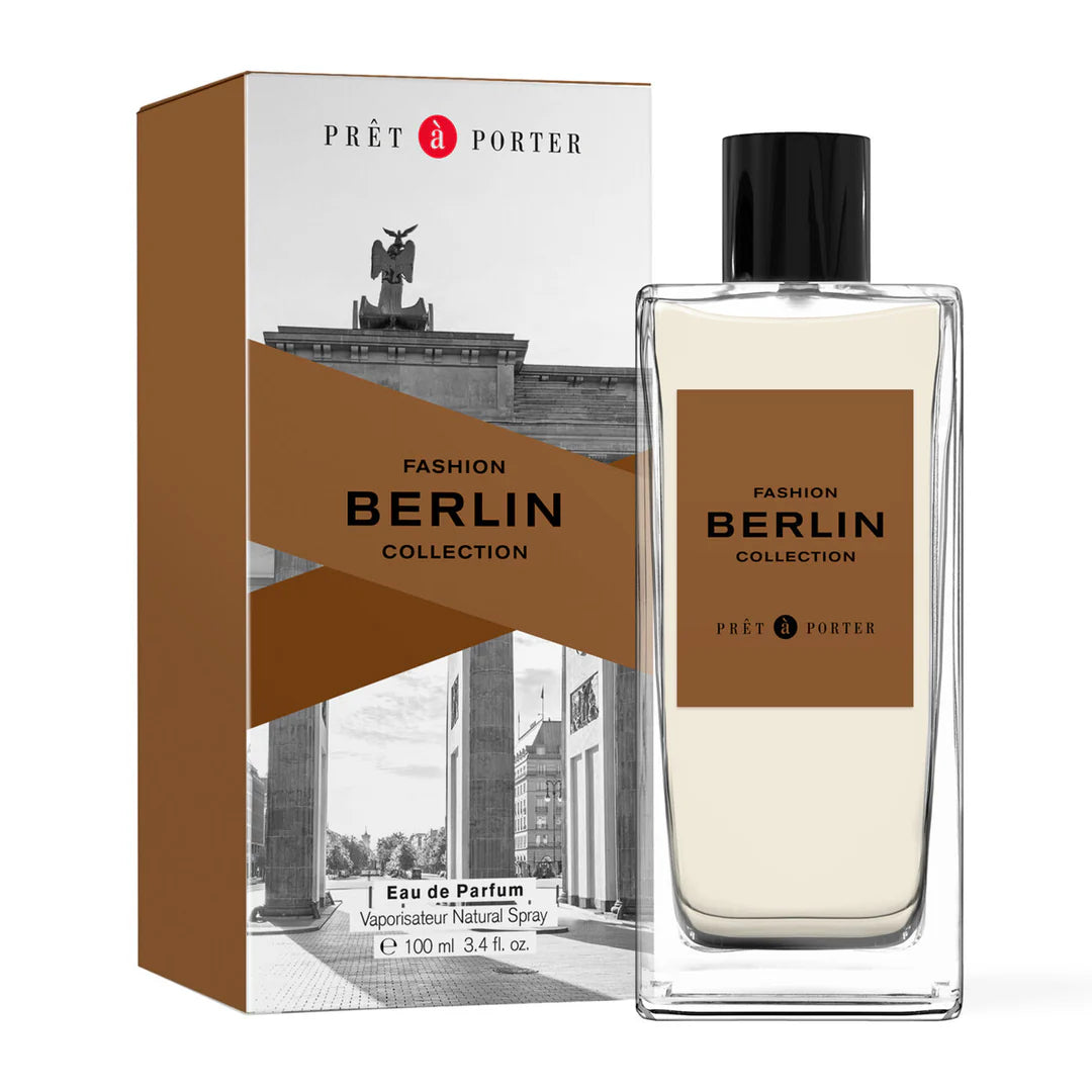 Pret a Porter Berlin Collection Eau De Parfum - 100ml | بريت ا بورتير عطر للرجال - 100 مل