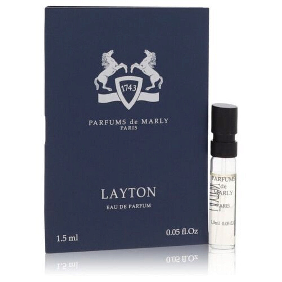 De Marly Sample Layton EDP - 1.5ml | دي مارلي عينة عطر لايتون أو دو برفيوم للرجال - 1.5 مل