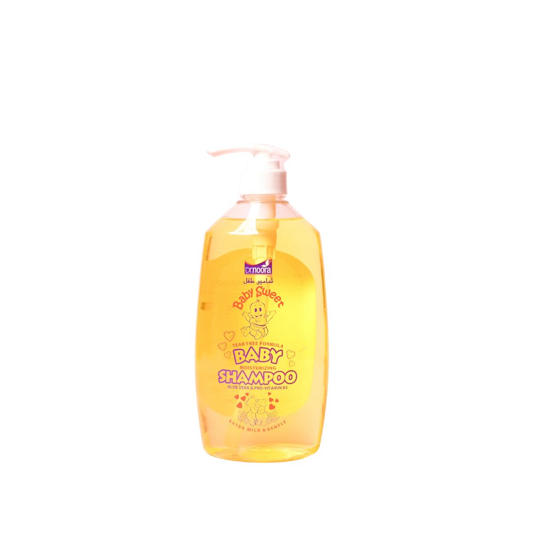 Dr.Noora Baby Sweet Shampoo Aloe Vera & Vitamin B5 - 800ml | د .نورا شامبو للاطفال بالبانتينول والالوفيرا - 800 مل