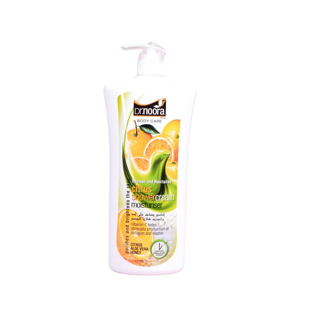 Dr.Noora Refresh And Revitalise Citus Shower Cream - 1100ml | د .نورا جل الاستحمام بالحمضيات - 1100 مل