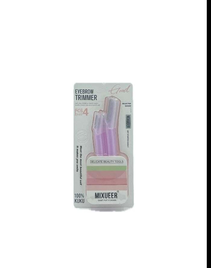 Mixueer Eyebrow Trimmer - 4pcs | مكسوير شفرات حواجب - 4 قطع