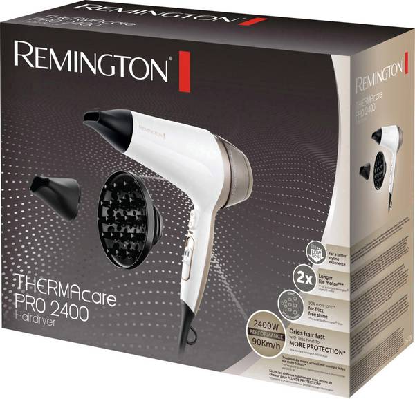 REMINGTON D5720 Thermacare Pro 2400W Hair Dryer | ريمنجتون مجفف شعر pro2400W