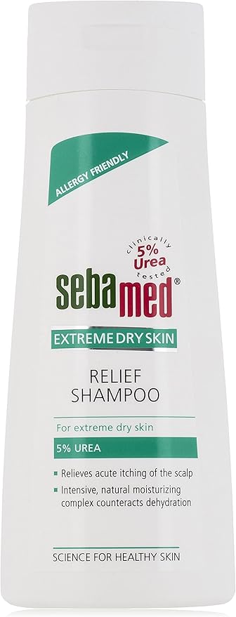 Sebamed Urea Relief Shampoo 5% - 200ml | سيباميد شامبو يوريا 5% للفروة الجافة و الحكة - 200 م