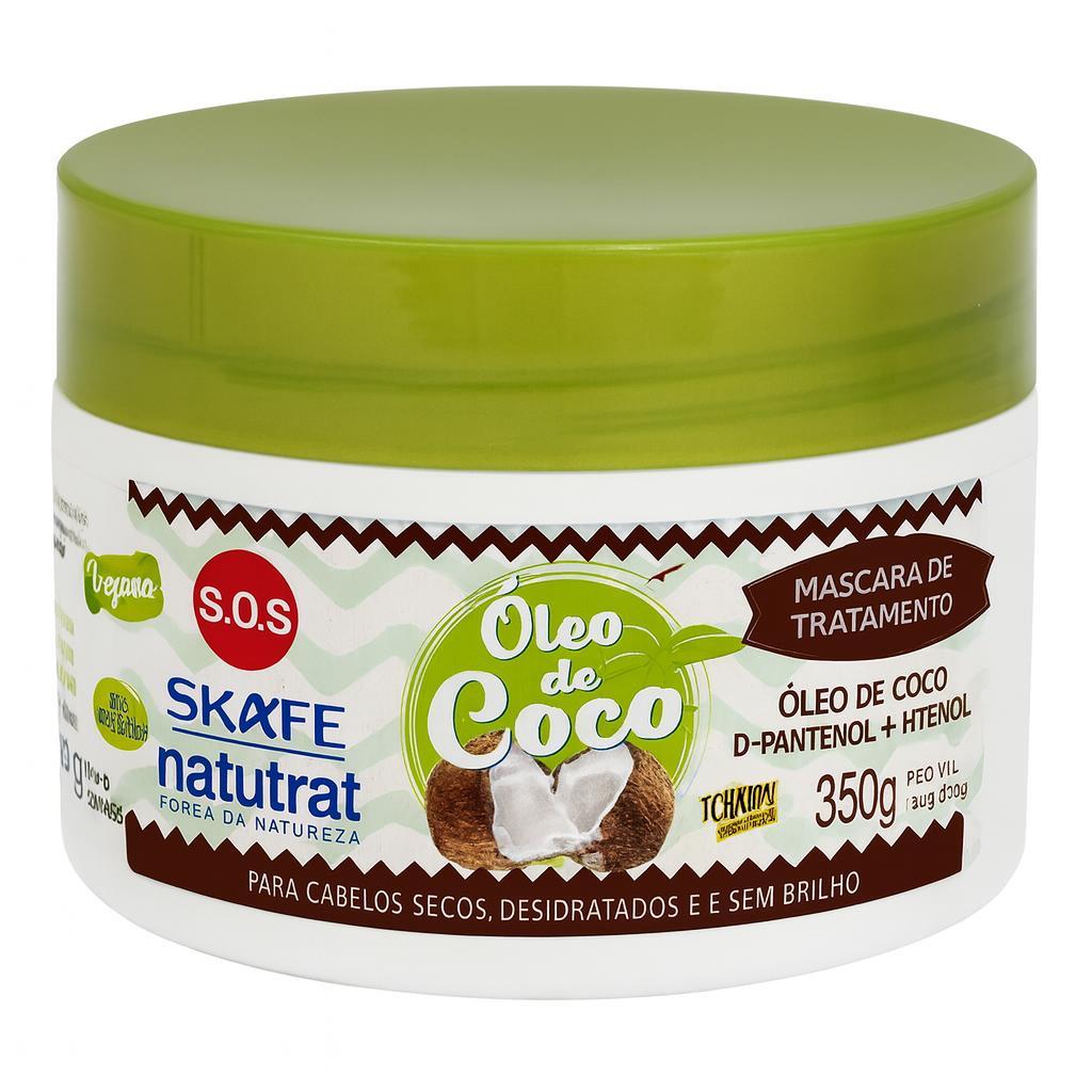 SKAFE Natutrat Oleo De Coco Mascara De Tratamento - 350 g | سكاف ماسك جوز الهند - 350 غرام
