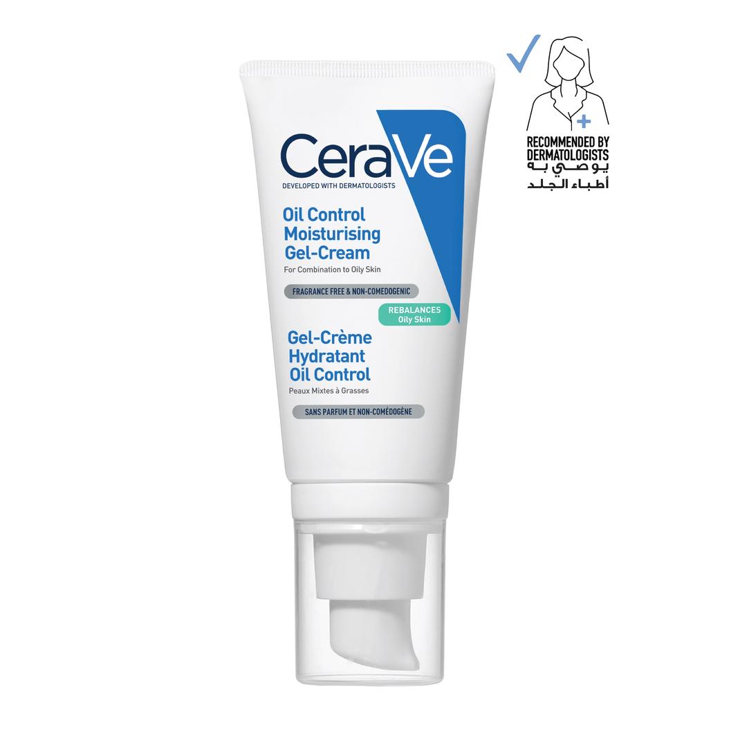 CeraVe Oil Control Moisturising Gel-Cream for Oily Skin - 52ml | سيرافي مرطب جيل كريم للبشرة الدهنية - 52 مل