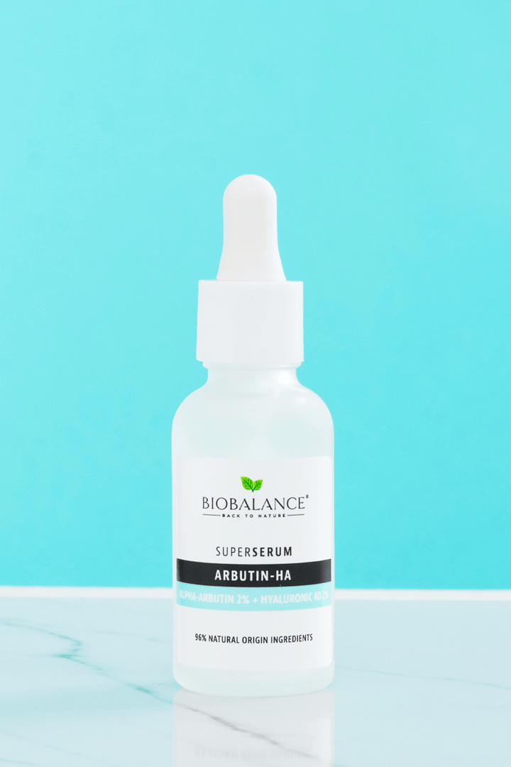 Bio Balance Super Serum Arbutin - HA  - 30ml | بايو بالانس سيروم الفا اربوتين و حمض الهيالورنيك - 30 مل