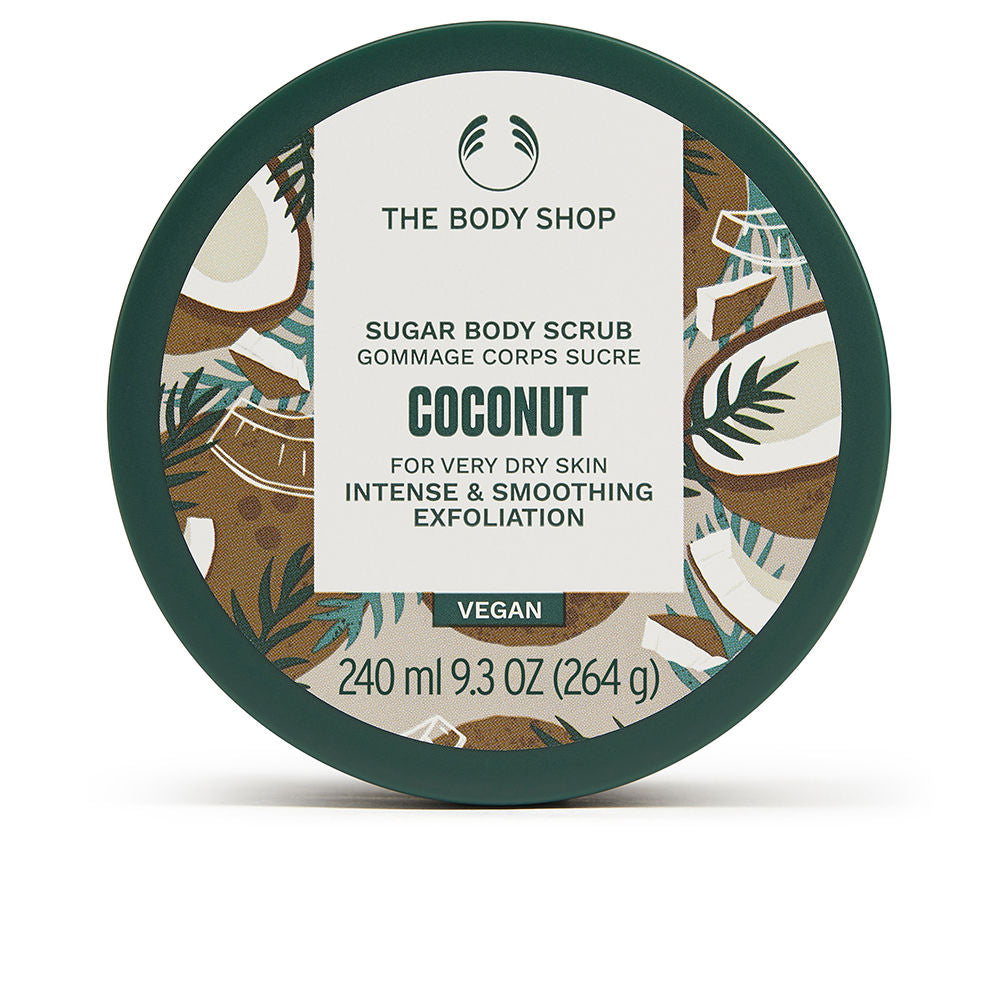 The Body Shop Sugar Body Scrub Coconut - 240ml | ذا بودي شوب مقشر الجسم بجوز الهند - 240 مل