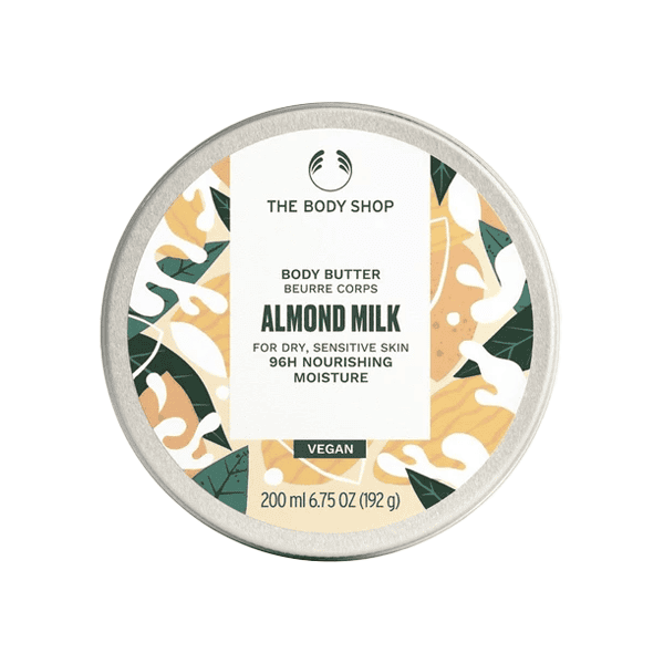 The Body Shop Body Butter For Dry Sensitive Skin - 200ml | ذا بودي شوب زبدة الجسم بزيت اللوز - للبشرة الجافة و الحساسة - 200 مل