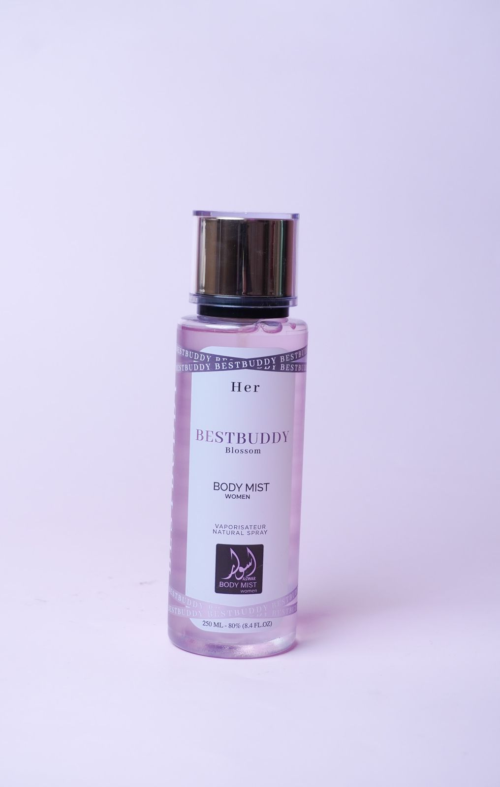 ASWAR BODY MIST BESTBUDDY HER W - 250ml | اسوار ميست للجسم - 250 مل