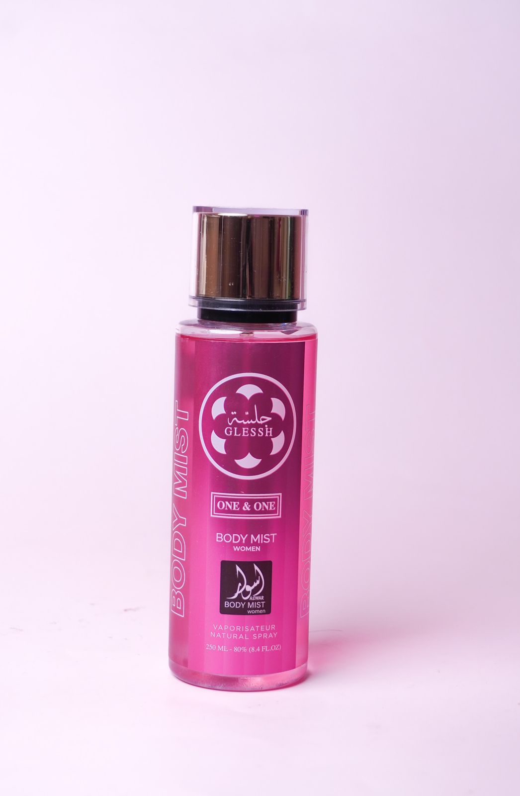 ASWAR BODY MIST ONE & ONE GLESSH W - 250ml | اسوار ميست للجسم - 250 مل