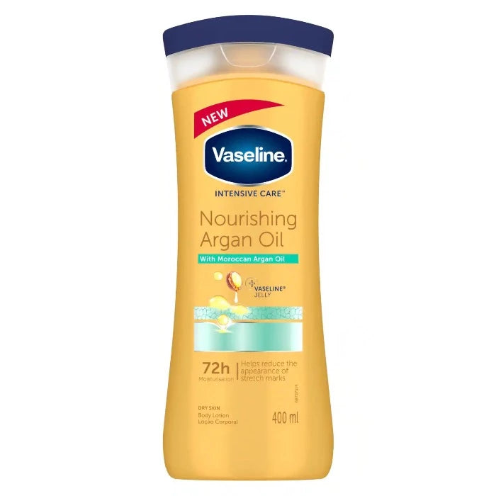 Vaseline Intensive Care Nourishing Argan Oil - 400ml | فازلين لوشن بزيت الأرغان - 400 مل